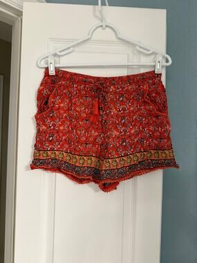 Angie Floral Boho Shorts